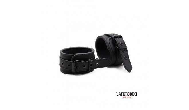 Solid black wrist