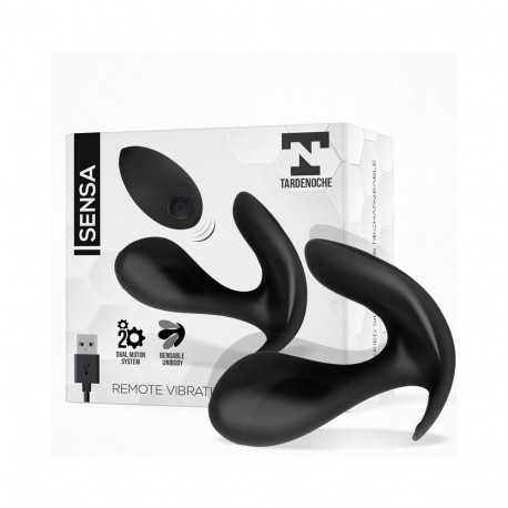 Sensa Stimulator Remote Control USB Liquid Silicone Black