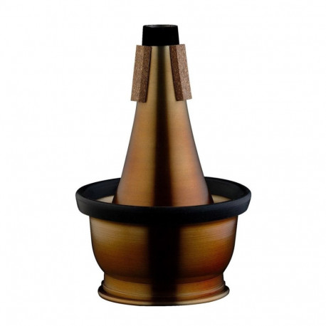 Stagg MTR-C3AV - tłumik cup do trąbki, aluminium, Vintage