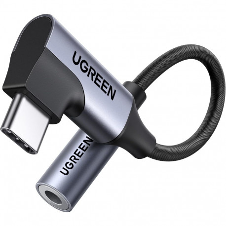 Adapter USB C angle plug - 3.5mm stereo socket CM991 UGREEN