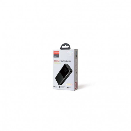 Joyroom Power Bank with Digital Display C+U+U, PD 22.5W, 20000 mAh with Micro-USB input, Black (JR-Q