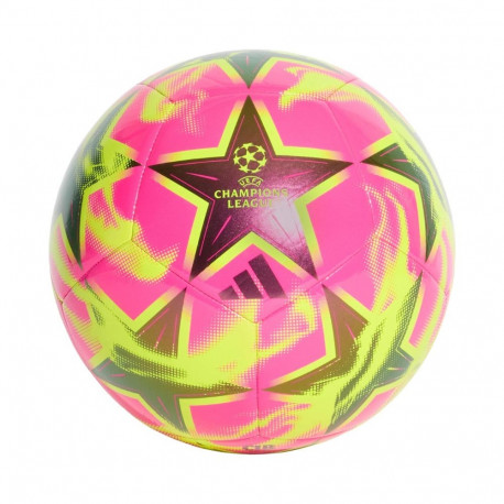 Adidas jalgpall UCL Club 26/27 KE9760 League Stage, roosa-kollane