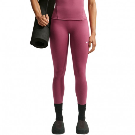 Legginsy damskie Nike One 7/8 różowe IO0579 654 L