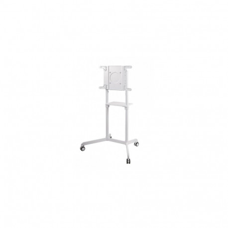 NEWSTAR MOBILE FLAT SCREEN FLOOR STAND (HEIGHT: 160 CM) 37-70" WHITE