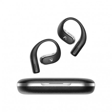 Audio Equipment - VIAIM Open Note AI Earbuds, 53H Battery Life, Dual Device Connection, Black