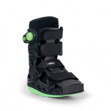 REHAFUND lühike pahkluu-sääre ortoos SHORT O-1185/M AIR WALKER DUO, must