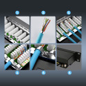 Extralink CAT6 STP V2 | Patchpanel | 24 Ports