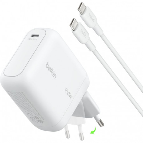 Belkin laadija WCH025KQ1.5WHB6 BOOSTCharge 100W USB-C GAN koos kaabliga