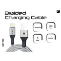 Quick QB-122 Braided Charhing and Data Cable USB to Lightning 1.5m