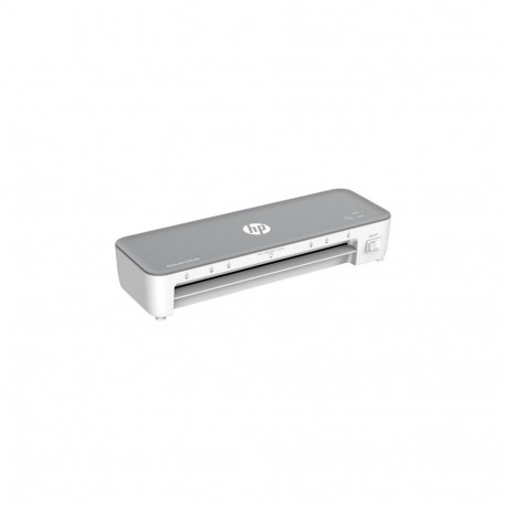 HP OneLam 270 laminator, A4, Hot, 5 pouches: A4/80 mic, grey