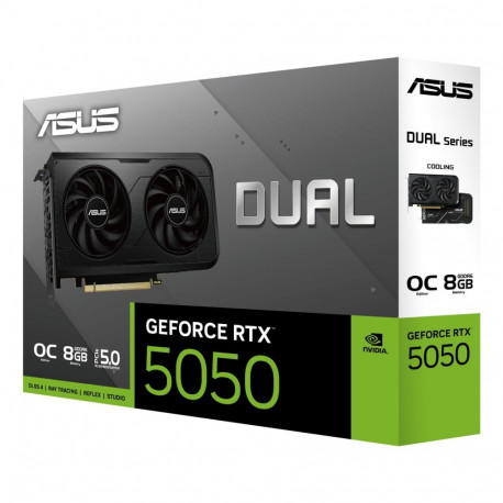 ASUS graafikakaart Dual NVIDIA GeForce RTX 5050 8GB OC