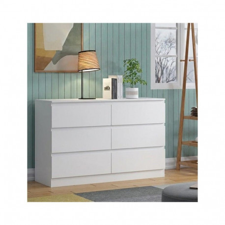 puhvetkapp MAJA 120 S6 120X40X80, valge