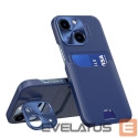 iLike iPhone 14 Magsafe case + wallet case Dark Blue