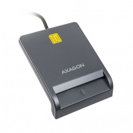 CARD READER FLAT SMARTCARD/ID/USB2.0 1.3M CRE-SM3T AXAGON
