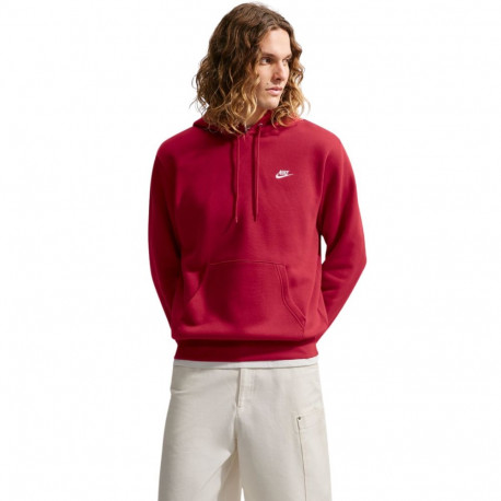 Bluza męska Nike Club BB czerwona FN3859 608 2XL