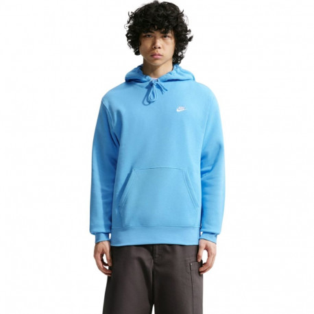 Bluza męska Nike Club BB jasnoniebieska FN3859 497 S