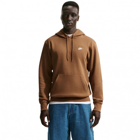 Bluza męska Nike Club BB brązowa FN3859 270 M