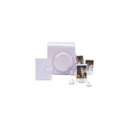 Accessory Kit - Fujifilm Instax Mini 13 Case, Album, Frames - Dreamy Purple