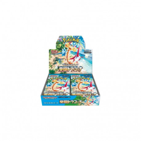 Trading Card Game - Pokémon Scarlet And Violet Expansion Pack Paradise Dragona Box Display 30 Pcs