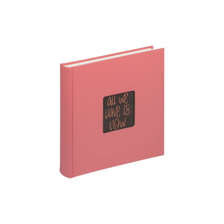 Photo Album - Walther FA-205-LC 40 Pages 26x25 cm White Pages Living Coral
