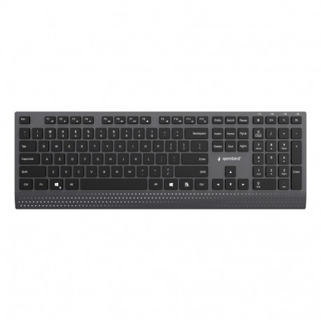 KEYBOARD MULTIMEDIA USB ENG/BLACK KB-MCH-06 GEMBIRD KB-MCH-06 (8716309136884)