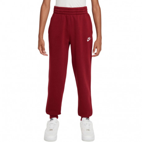 Nike lastepüksid FD3008 608 Sportswear Club Fleece XS, punased