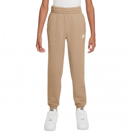 Nike laste püksid FD3008 286 S sportswear club fliis, beežid