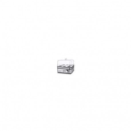 Caso E9 egg cooker 8 egg(s) 400 W Stainless steel Transparent