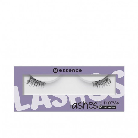 ESSENCE LASHES TO IMPRESS pestañas artificiales #03-half lashes 1 u