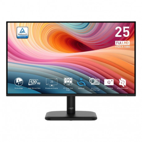 Monitor - MSI PRO MP251L E2 24.5" Full HD IPS HDMI VGA Black