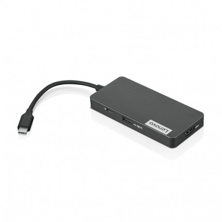 Docking Station - Lenovo GX90T77924 USB 3.2 Gen 1 Type-C HDMI USB 2.0 Grey