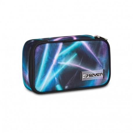 Täidetud pinal 1-lukuga Seven Quick Case Freethink Girl Royal Violet