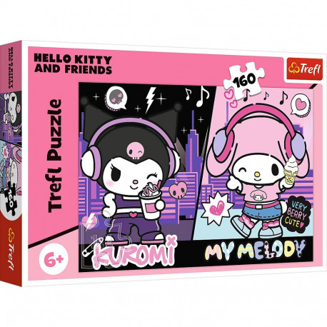 TREFL HELLO KITTY puzzle Kuromi 160 pcs