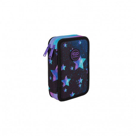 Double decker school pencil case with equipment CoolPack Jumper 2 Star Night