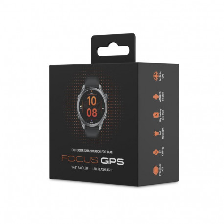 Forever smartwatch Focus GPS SW-900 black