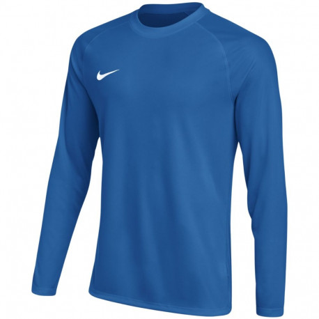 Nike laste t-särk HV8239 463 XS Dri-Fit Park VIII pikkade varrukatega, sinine