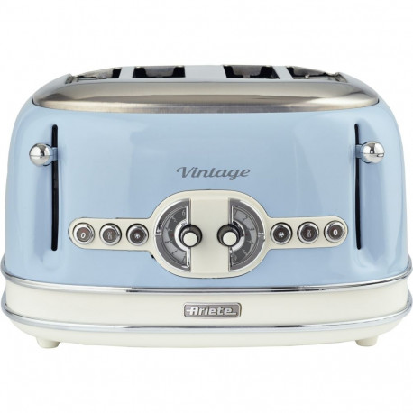 Ariete Vintage 4-Slot Toaster blue