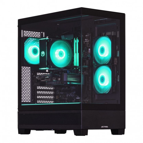 Actina 5901443440222 must lauaarvuti AMD Ryzen™ 5 5600 16 GB DDR4-SDRAM 1 TB SSD AMD Radeon RX 7600 