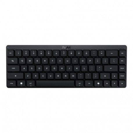 ASUS klaviatuur ProArt KD300 kodu- ja kontorikasutuseks USB, RF ja Bluetooth, must