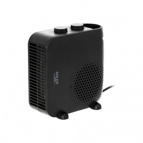 Adler ventilaatoriga soojendi AD 7725b 2000W 2 võimsustaset, must