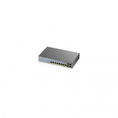 ZYXEL GS1350-12HP, 12 PORT MANAGED CCTV POE SWITCH, LONG RANGE, 130W (1 YEAR NCC PRO PACK LICENSE BU