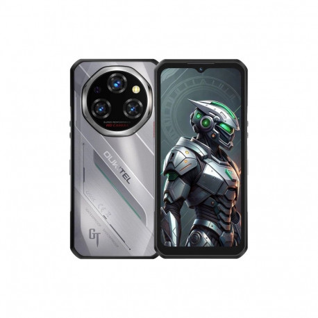 Oukitel WP62 6,58" Smartphone Dual SIM Android 15 5G USB Type-C 8 GB 256 GB 11000 mAh Silver