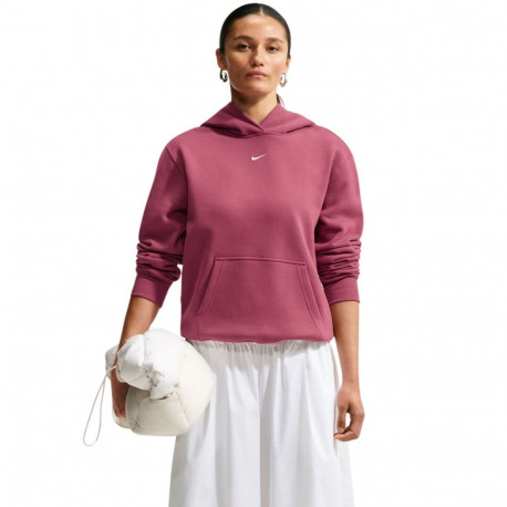 Bluza damska Nike Studio Fleece Medium Weight różowa IM8100 654 M