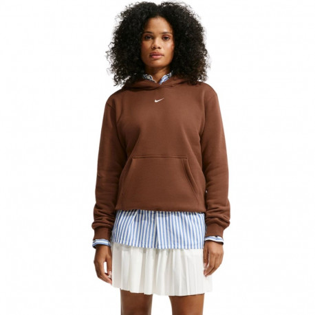 Bluza damska Nike Studio Fleece Medium Weight jasny brąz IM8100 259 L
