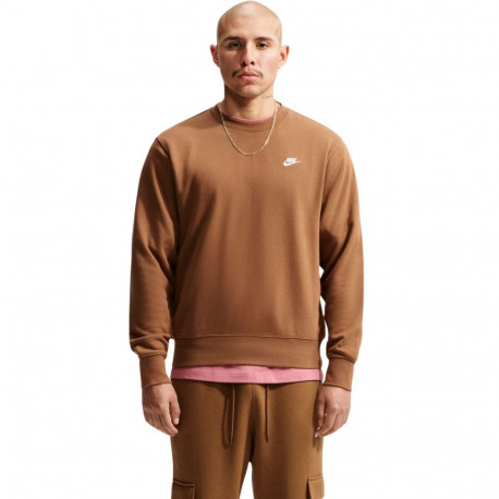 Nike meeste pusa Club FT FN3888 270 L, helepruun