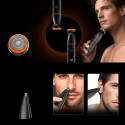 MAXGROOM LK-892 multifunctional trimmer with replaceable tips - black