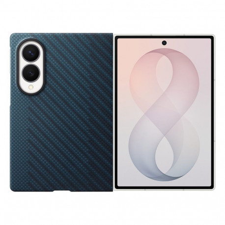 Samsung Carbon Magnet Case for Samsung Galaxy Z Fold 8 compatible with MagSafe + 2 anti-reflective f