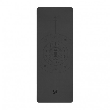 Wozinsky WNSP-NKB 183 x 61 x 0.5 cm natural rubber yoga mat - black