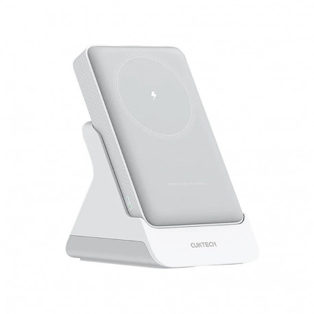 Cuktech WPB100N 20W 10000mAh Magnetic Power Bank with Stand - White