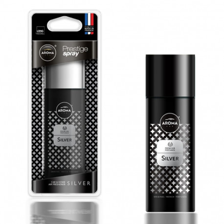 Aroma Prestige õhuvärskendaja aerosool, hõbedane